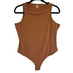 Skims Fits Everybody High Neck Bodysuit - Copper - 4x